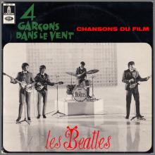 THE BEATLES DISCOGRAPHY FRANCE 1964 09 11 LES BEATLES 4 GARÇONS DANS LE VENT - D  - 1966 03 10 - BLACK EMI ODEON LSO 101 - pic 1