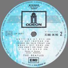 THE BEATLES DISCOGRAPHY FRANCE 1978 BOXED SET 02 - 1964 09 11 4 GARÇONS DANS LE VENT - M / N - BLUE EMI SACEM -Y 2C 066-04145 - pic 7