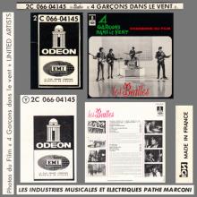 THE BEATLES DISCOGRAPHY FRANCE 1978 BOXED SET 02 - 1964 09 11 4 GARÇONS DANS LE VENT - M / N - BLUE EMI SACEM -Y 2C 066-04145 - pic 12