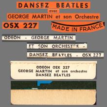 THE BEATLES DISCOGRAPHY FRANCE 1964 11 24 - DANSEZ BEATLES AVEC GEORGE MARTIN ET SON ORCHESTRE - ODEON OSX 227 - pic 6