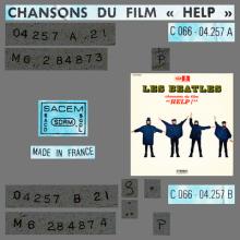 THE BEATLES DISCOGRAPHY FRANCE 1978 BOXED SET 03 - 1965 09 01 CHANSONS DU FILM HELP - M / N - BLUE EMI SACEM - Y 2C 066-04257 - pic 9