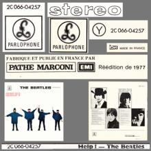 THE BEATLES DISCOGRAPHY FRANCE 1978 BOXED SET 03 - 1965 09 01 CHANSONS DU FILM HELP - M / N - BLUE EMI SACEM - Y 2C 066-04257 - pic 12