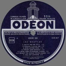THE BEATLES DISCOGRAPHY FRANCE 1965 09 01 LES BEATLES DANS LEURS 14 PLUS GRANDS SUCCÈS  - A - B  - BLUE ODEON OSX 231 - pic 9