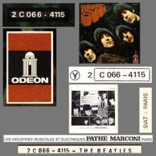 THE BEATLES DISCOGRAPHY FRANCE 1978 BOXED SET 04 -1965 12 21 RUBBER SOUL - M / N -1966 03 04 - BLUE  EMI SACEM - Y 2C 066-4115 - pic 12