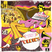 THE BEATLES DISCOGRAPHY FRANCE 1967 01 06 A COLLECTION OF BEATLES OLDIES BUT GOLDIES - Q -BLUE ODEON EMI 1042581 - FAME - pic 1