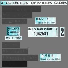 THE BEATLES DISCOGRAPHY FRANCE 1967 01 06 A COLLECTION OF BEATLES OLDIES BUT GOLDIES - Q -BLUE ODEON EMI 1042581 - FAME - pic 5