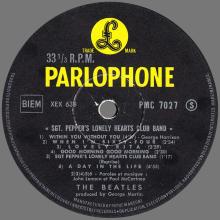 THE BEATLES DISCOGRAPHY FRANCE 1967 06 01 SGT PEPPER'S LONELY HEARTS CLUB BAND - A - YELLOW PARLOPHONE PMC 7027  - pic 1