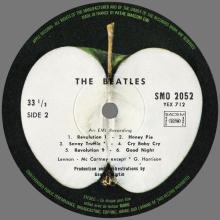 THE BEATLES DISCOGRAPHY FRANCE 1978 BOXED SET 07 - 1968 11 21 THE BEATLES (WHITE ALBUM) - M - APPLE SACEM - SMO 2051 ⁄ 2052 - pic 8