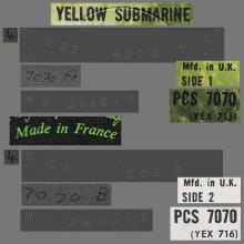 THE BEATLES DISCOGRAPHY FRANCE 1969 02 24 THE BEATLES YELLOW SUBMARINE - K - PCS 7070 - 1973 EXPORT UK - pic 5