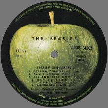 THE BEATLES DISCOGRAPHY FRANCE 1978 BOXED SET 09 - 1969 02 24 THE BEATLES YELLOW SUBMARINE - M - APPLE SACEM - Y 2C 066-04002 - pic 1