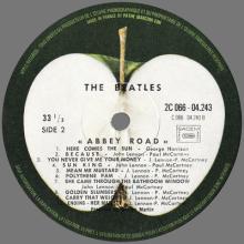 THE BEATLES DISCOGRAPHY FRANCE 1978 BOXED SET 10 - 1969 09 29 BEATLES ABBEY ROAD - N - APPLE SACEM - Y 2C 066-04243 - pic 1