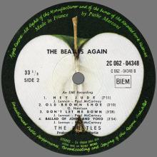 THE BEATLES DISCOGRAPHY FRANCE 1970 03 16 THE BEATLES AGAIN - A - C - APPLE - 2C 062 04348 - pic 8