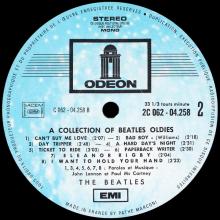 THE BEATLES DISCOGRAPHY FRANCE 1967 01 06 A COLLECTION OF BEATLES OLDIES BUT GOLDIES - M - 2C 062-04258 - 1971 00 00 - pic 1
