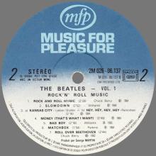 THE BEATLES DISCOGRAPHY FRANCE 1976 06 11 THE BEATLES ROCK 'N' ROLL MUSIC VOL 1 - C1 - MFP MUSIC FOR PLEASURE - 2M 026-06137 - pic 6