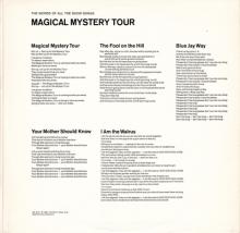 THE BEATLES DISCOGRAPHY FRANCE 1978 BOXED SET 08 -1978 00 00 MAGICAL MISTERY TOUR - N - BLACK PARLO SACEM PCTC 255 - 0C 066-06 243 - pic 10