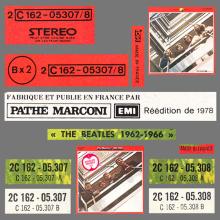 THE BEATLES DISCOGRAPHY FRANCE 1979 00 00 BEATLES ⁄ 1962-1966 - Bx2 2C 162-05307⁄8 - Red vinyl  - pic 14