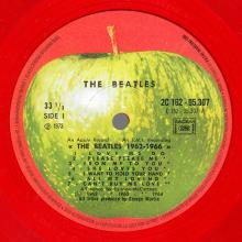 THE BEATLES DISCOGRAPHY FRANCE 1979 00 00 BEATLES ⁄ 1962-1966 - Bx2 2C 162-05307⁄8 - Red vinyl  - pic 7