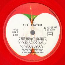THE BEATLES DISCOGRAPHY FRANCE 1979 00 00 BEATLES ⁄ 1962-1966 - Bx2 2C 162-05307⁄8 - Red vinyl  - pic 8