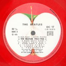 THE BEATLES DISCOGRAPHY FRANCE 1979 00 00 BEATLES ⁄ 1962-1966 - Yx2 DC 17⁄18 - Red vinyl - pic 8