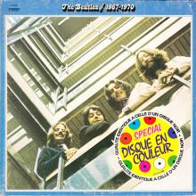 THE BEATLES DISCOGRAPHY FRANCE 1979 00 00 BEATLES ⁄ 1967-1970 - 2xY DC 19⁄20  - Blue vinyl - pic 1