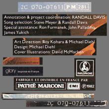 THE BEATLES DISCOGRAPHY FRANCE 1982 03 29 THE BEATLES REEL MUSIC -  FRANCE 2C 070-07611 - (UK PCS 7218) - pic 6
