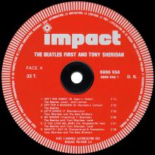 THE BEATLES DISCOGRAPHY FRANCE 1982 THE BEATLES FIRST AND TONY SHERIDAN - B - IMPACT 6886 556 -1 - pic 3
