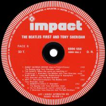 THE BEATLES DISCOGRAPHY FRANCE 1982 THE BEATLES FIRST AND TONY SHERIDAN - B - IMPACT 6886 556 -1 - pic 4