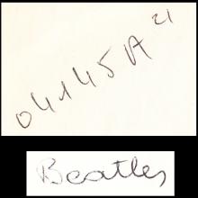 THE BEATLES DISCOGRAPHY FRANCE 1972 00 00 - 4 GARÇONS DANS LE VENT - 2C 066-04145 - TEST PRESSING A-SIDE - pic 5