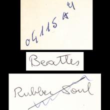 THE BEATLES DISCOGRAPHY FRANCE 1972 00 00 - RUBBER SOUL - 2C 066-04115 - TEST PRESSING A-SIDE - pic 5