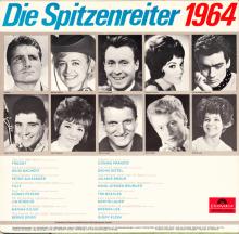 THE BEATLES DISCOGRAPHY GERMANY 1964 00 00 DIE SPITZENREITER 1964 - POLYDOR - SLPHM 237 316 - pic 2