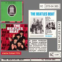 THE BEATLES DISCOGRAPHY GERMANY 1964 06 00  THE BEATLES BEAT - E - 1981 - YELLOW ODEON - 1C 072-04.363  - pic 6