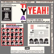 THE BEATLES DISCOGRAPHY GERMANY 1964 07 00  A HARD DAY'S NIGHT - L - GREEN WHITE LABEL - CLUB-SONDERAUFLAGE 32 263-6 STEREO - pic 6