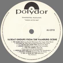 THE BEATLES DISCOGRAPHY GERMANY 1964 08 00 16 BEAT GROUPS FROM THE HAMBURG SCENE - PROMO - POLYDOR 46 439 - pic 4