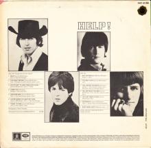 THE BEATLES DISCOGRAPHY GERMANY 1965 08 00 HELP ! - B - RED WHITE GOLD ODEON - SMO 84 008  - pic 1