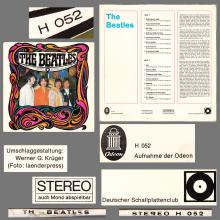 THE BEATLES DISCOGRAPHY GERMANY 1968 07 00 THE BEATLES - A - DEUTSCHER SCHALLPLATTENCLUB - H 052  - pic 6