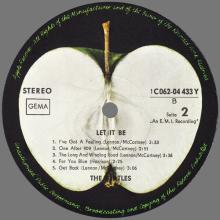 THE BEATLES DISCOGRAPHY GERMANY 1970 05 11 LET IT BE - A - BOXED SET - APPLE - 1C 062- 04 433 Y - pic 12