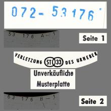 THE BEATLES DISCOGRAPHY GERMANY 1978 12 02 THE BEATLES RARITIES - A - 1C 198-53 176 - UNVERKÂUFLICHE MUSTERPLATTE - pic 5