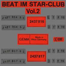 THE BEATLES DISCOGRAPHY GERMANY 1980 00 00 BEAT IM STAR-CLUB VOL.2 - POLYDOR - STEREO 2664 265 - pic 9