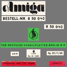 THE BEATLES DISCOGRAPHY DDR GERMANY 1965 01 14 - B - THE BEATLES - AMIGA VEB DEUTSCHE SCHALLPLATTEN - 8 50 040 - pic 7