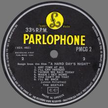 THE BEATLES DISCOGRAPHY GREECE 1964 07 10 - 1964 A HARD DAY'S NIGHT - PMC 1230 ⁄ PMCG 2 - pic 4