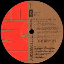 THE BEATLES DISCOGRAPHY GREECE 1963 03 22 - 1980 PLEASE PLEASE ME - 14C 062-04219 ⁄ 2J 062-04219  - pic 4