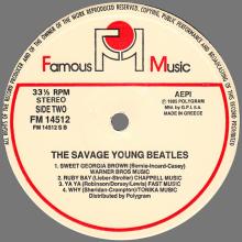 THE BEATLES DISCOGRAPHY GREECE 1982 09 10 - 1982 THE SAVAGE YOUNG BEATLES - FM 14 512 - POLYGRAM - pic 1