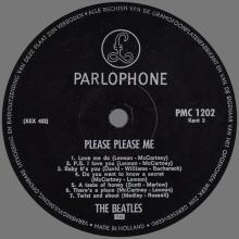 THE BEATLES DISCOGRAPHY HOLLAND 1963 03 00 - 1963 -THE BEATLES PLEASE PLEASE ME - PARLOPHONE - PMC 1202 - pic 4