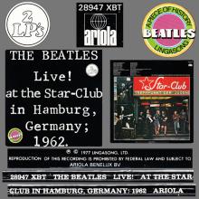 THE BEATLES DISCOGRAPHY HOLLAND 1977 04 08 THE BEATLES LIVE AT THE STAR-CLUB IN HAMBURG -ARIOLA 28947 XBT - pic 11