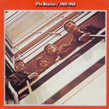 THE BEATLES DISCOGRAPHY HOLLAND 1978 09 00 THE BEATLES ⁄ 1967-1970 - 5C 184(8)-05307⁄05308 - Red vinyl  - pic 1