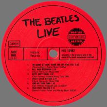 THE BEATLES DISCOGRAPHY HOLLAND 1982 00 00 - THE BEATLES LIVE - SILVER BEATLES - HISTORIC RECORDS - 10982 ⁄ 11182 - pic 3