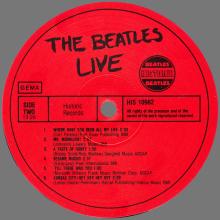 THE BEATLES DISCOGRAPHY HOLLAND 1982 00 00 - THE BEATLES LIVE - SILVER BEATLES - HISTORIC RECORDS - 10982 ⁄ 11182 - pic 4