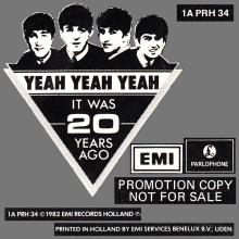 THE BEATLES DISCOGRAPHY HOLLAND 1982 10 00 LOVE ME DO - 1A PRH 34 - 12" 45 RPM PROMO - pic 1