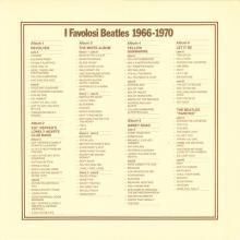 THE BEATLES DISCOGRAPHY ITALY 1981 00 00 I FAVOLOSI BEATLES 1966-1970 - Boxed Set b0 (Club Degli Editori) - pic 3