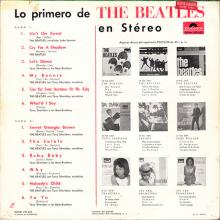 THE BEATLES DISCOGRAPHY SPAIN 1964 00 00 LO PRIMERO DE THE BEATLES EN STEREO - POLYDOR SLPHM 237 632 - pic 2